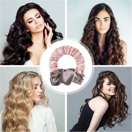 Heatless Curls - Hair curler - hair rollers - Curlers without heat - soft sleep curl scrunchie - for long, V1188-MS101-03001-1