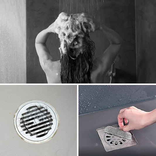 Shower drain strainer - 30 Pieces - Sink strainer - shower drain sticker - Sink strainer - Drain strainer - V1188-MS101-03005-1