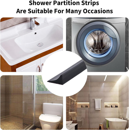 300 cm silicone anti-overflow shower barrier - Shower thresholds - water dam shower sticker - shower V1188-MS101-03141-1