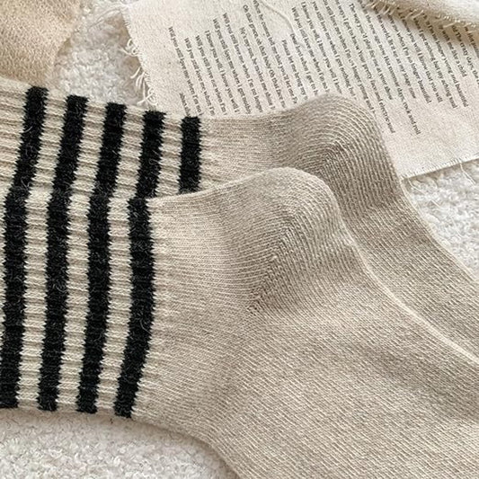 House socks - 5 Pairs - Winter socks - Home socks - House socks for Women and Men - puppy motif - Heated V1188-MS101-03319-1