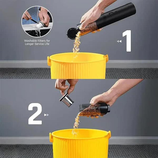 Cordless Car Vacuum Cleaner 4-in-1 High Power 19000Pa Handheld Portable Black Mini Vacuum V1188-NANV-8-7791