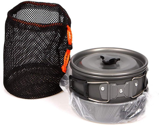 3 pieces - Cooking set - Camping Cooking set - Cookware - Camping Pan Set - Camping Cookware Kit - V1188-NK-BOL-19