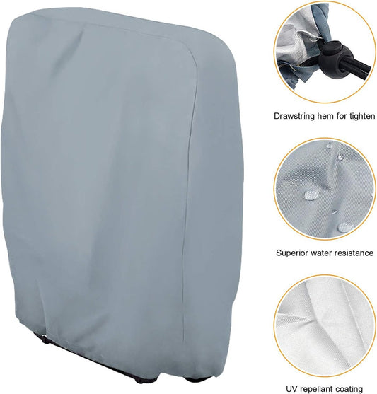 Waterproof Chair Cover - 2 Pieces - Garden Chair Cover - Protective Cover for Garden Furniture - Cover for V1188-NK-BOL-244