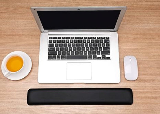 Wrist rest keyboard - wrist support - wrist protectors - wrist rest - computer - Black - cloth - 410*80*22mm V1188-NK-BOL-295