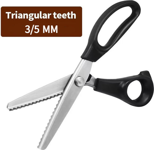 2 pieces - Pinking shears for fabric - Fabric scissors - Textile scissors - Fabric scissors - Dressmaking V1188-NK-BOL-37