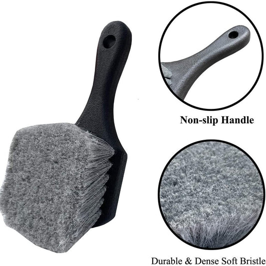 Tire brush - rim brush - Tire brush - Tire polish - Rim brush - Rim cleaner - Exterior Wheel Brush Tire V1188-NK-BOL-469
