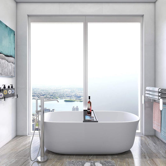 Window film - Easy installation - Glue-free adhesive film for windows and bathrooms - Static - 45cm*3m - V1188-NK-BOL-497