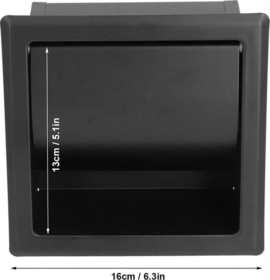 toilet roll holder - Built-in - black toilet roll holder - black toilet roll holder - toilet roll holders - V1188-NK-BOL-576