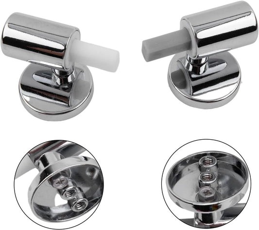 1 Set - Toilet Seat Hinge - Replacement Hinges - Slow-Release Hinge - Toilet Seat Hinges - Toilet Seat Fixing V1188-NK-BOL-594