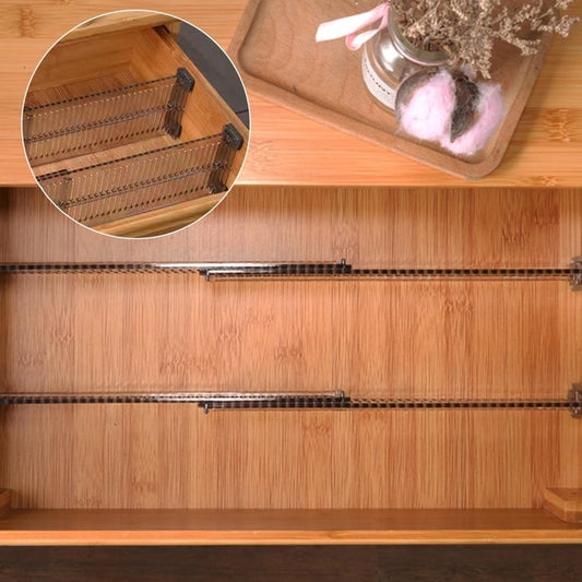 Drawer divider - 4 pieces - Drawer divider - Drawer organizer - Adjustable/extendable (27.5-51 cm) - For V1188-NK-BOL-622