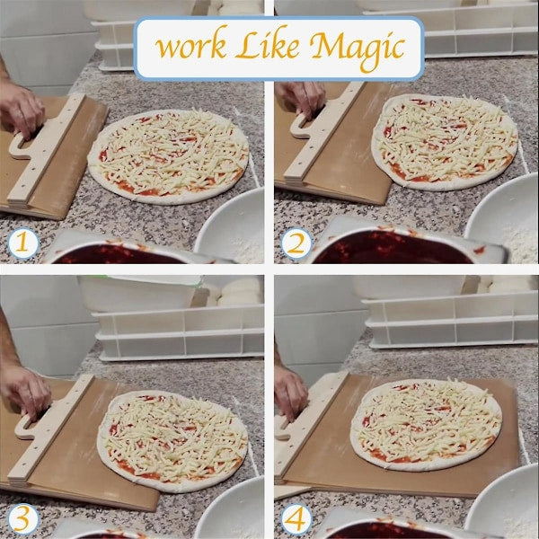 Sliding Pizza Peel Non-Stick Pizza Shovel V1188-ON101-01122-1