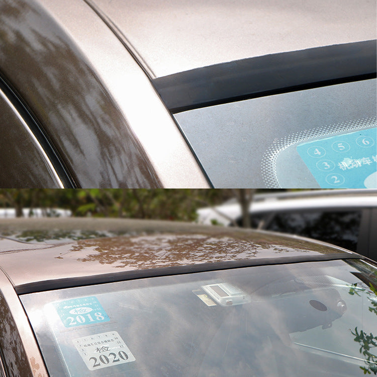 Car Window Seals 19mm x 2M Rubber Strip Sound Insulation Noise Reduction Compatible with Multiple Brands V1188-ON123-01317-1