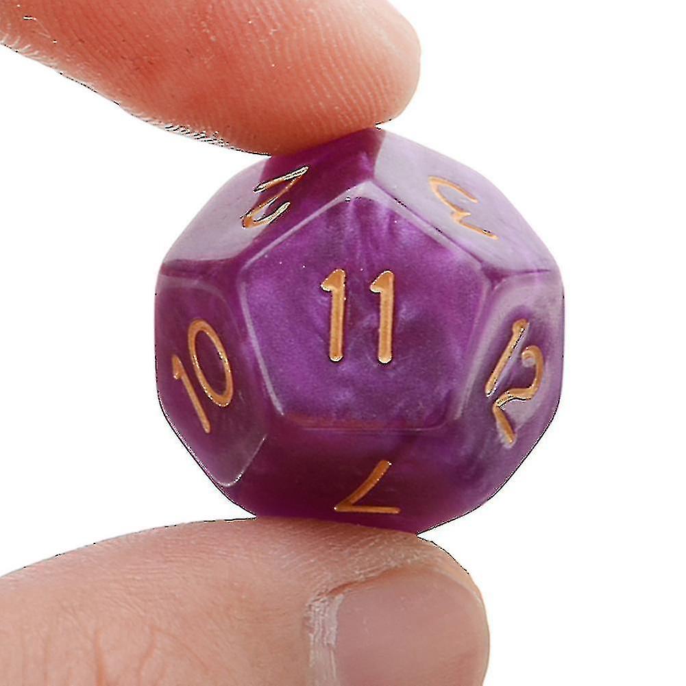 Astrology Dice 12-Sided Resin Tarot Constellation Divination Set 3pcs V1188-RD-116539