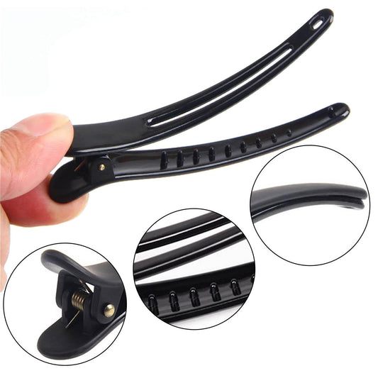10 Pcs Black Professional Hair Clips V1188-SU516-01048-1