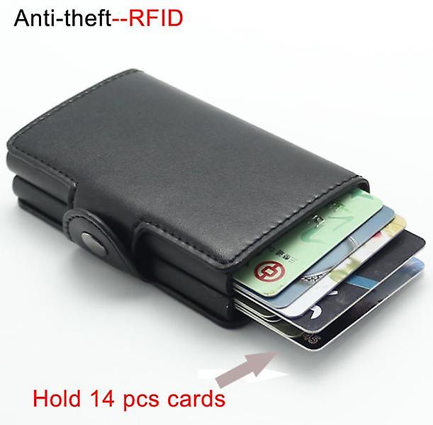Double Anti-theft Wallet RFID-NFC Secure POP UP Card Holder V1188-SUAMZ51-03112