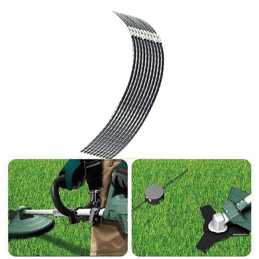 10 pcs For Bosch AFS 23-37 Lawn Mower Nylon Line Trimmer Line with Buckle F016800431 V1188-TAL-X03634
