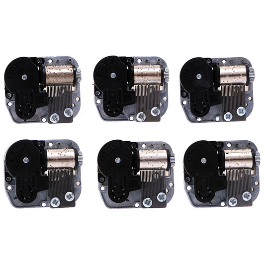 Mechanical DIY Music Box Sankyo Musical Movement + Screws + Blac Black A2;Swan Lake V1188-TR101-13866-6