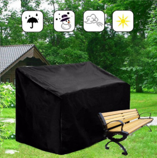 Sofa Cover Waterproof, 4-Seater Outdoor Sofa, Heavy Duty Deep Lounge, Large Garden Furniture with Air Vent V1188-TR101-13986-1