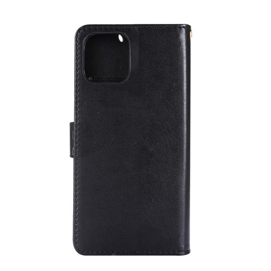 iPhone 12 / 12 Pro Floral Case Black, Compatible with iPhone V1188-TR101-22902-1