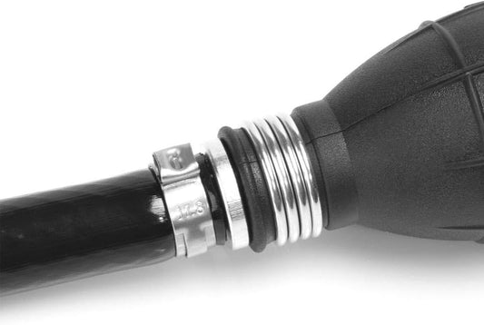 Fuel Line Hose for Outboard, Nylon Braid 5/16 Inch Fuel Line Hose with Hand Pump Bulb, 6 FT Long Boat RVs V1188-WSZ-A-1116