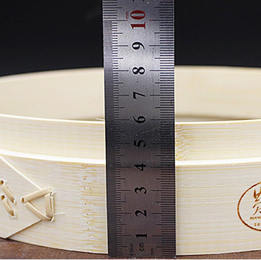 Natural Bamboo Steamer Heightening Ring Deep Steamer 7-13inch Bamboo Steamer's Circle to Add Height, Increase V1188-WSZ-A-1256