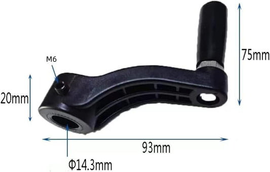 Craftsman 10601009A1 Drill Press Crank Handle for Craftsman,Jet Genuine Original Equipment Manufacturer (OEM) V1188-WSZ-A-2672