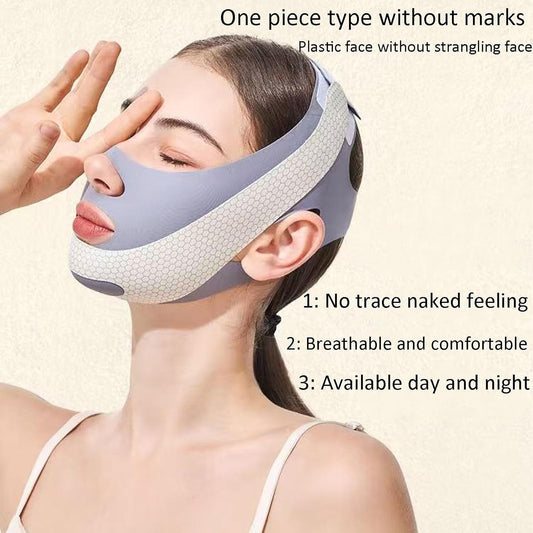 V Line Lifting Mask Chin Strap For Sleeping Reusable, Face Lift Tape Face Slimmer For Women, Jaw V1188-WSZ-A-88