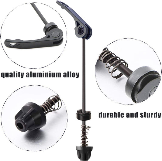 Road Mountain Bicycle MTB Wheel Hub Front and Rear Skewers Quick Release Skewer Clip Bolt Lever Axle QR V1188-WTJ-FR-21149
