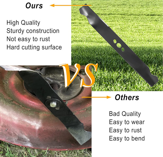 2105300125A Blade 1 Pack, MNA152505 MNA152701 Lawn Mower Blade Compatible with Hyper Tough 20 Inch Mower Blade V1188-WTJ-LZZ-01227