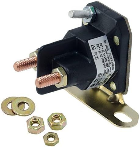 Replacement Hustler Zero Turn Lawn Mower Part No. 030817 - Start Solenoid Valve Hardware Kit - Hustler Part V1188-WTJ-LZZ-01443