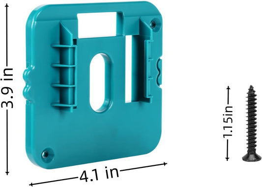 2 Pack m18 Battery Holder compatible with makita 18V Battery Mounts, compatible with makita tools, compatible V1188-WTJ-TLK-0835
