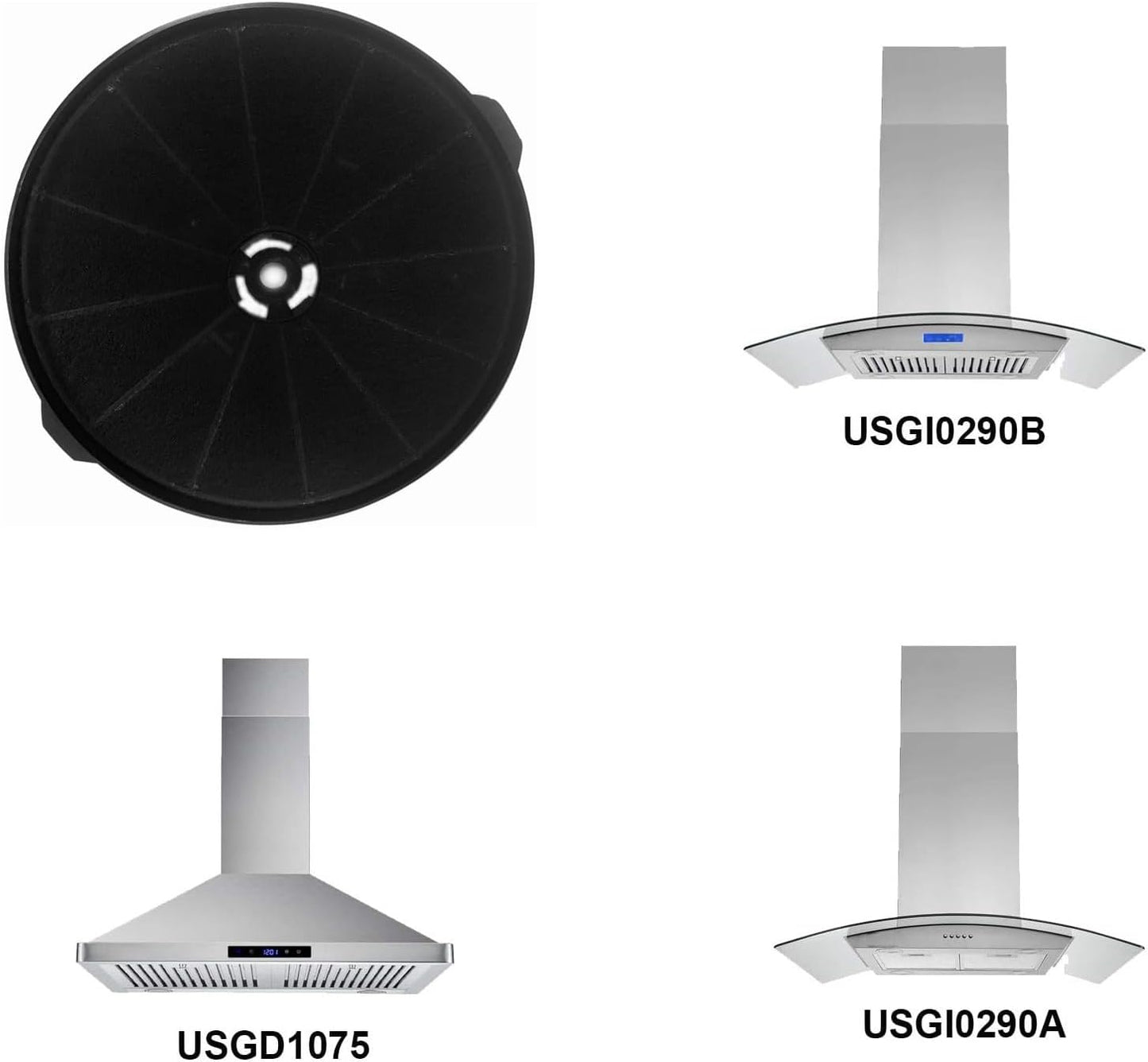 AP-CFK1-TM Range Hood Filter compatible with Cosmo Range Hood Charcoal CFK1-TM filter V1188-WTJ-TLK-0849