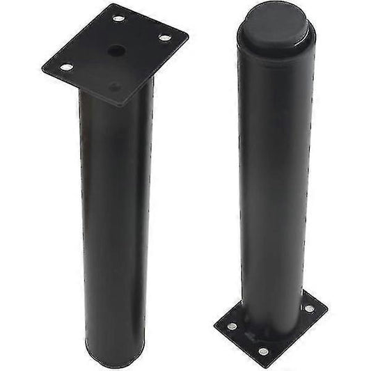 (25-42cm, black) Set of 4 strong adjustable metal furniture legs-YuJia V1188-WTJ-TLK-1522