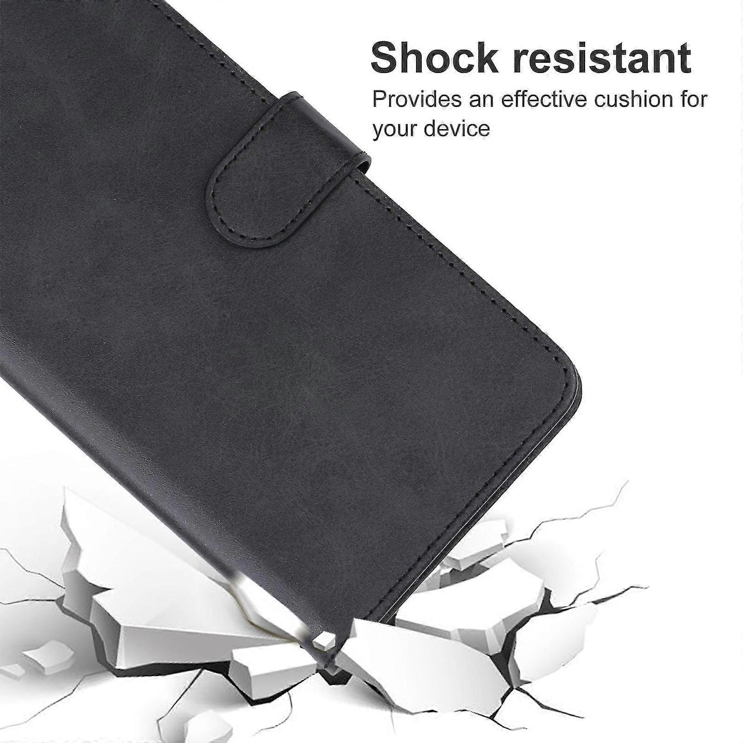 Leather Case for TCL 501 Black V1188-XY-Y915-01607