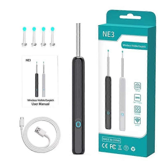 Wireless Smart Visual Ear Cleaner Usb WiFi Otoscope TW1 Ear Wax Removal Tool Set with Camera Ear Endoscope HD V1188-XYFN-6600256-1