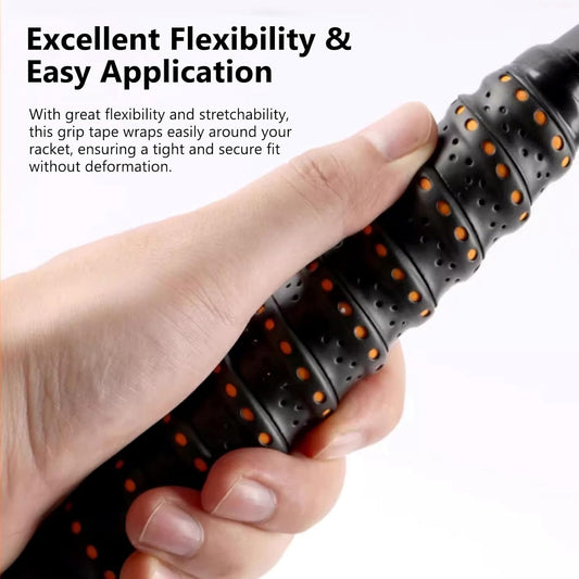 5PCS Tennis Racket Grip Tape, Racket Overgrip Tape That Stays Dry & Absorbs Sweat with Velvety Comfort. for V1188-ZC-LHJ-610