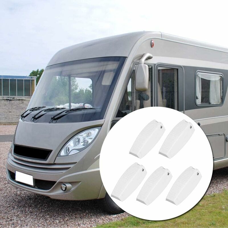 Qiilu RV Door Lock Buckle Compatible with Camping Vehicle Travel Motorhome V1188-ZX-Y717-0790