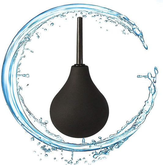 Bubble Enema Shower for Men and Women - Reusable - Clean Silicone Nozzle - Shower - Safe and Comfortable V1188-ZXY-10073