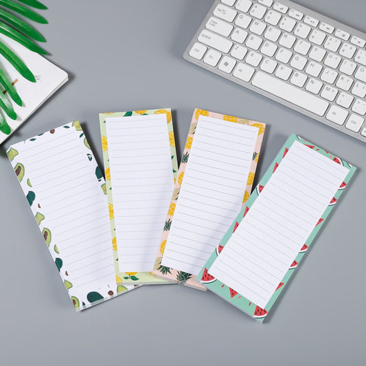Sticky Notes - 4-pack - Magnetic Sticky Notes - Magnetic Message Board - Fridge Magnets - Removable Fridge V1188-ZXY-10190