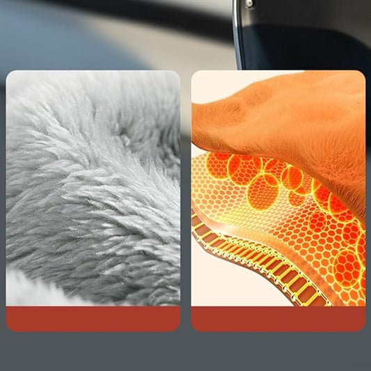 Cycling Gloves - Extra Padded Cycling Gloves - Waterproof Gloves - Warm Gloves - Cycling Gloves - Scooter V1188-ZXY-10202