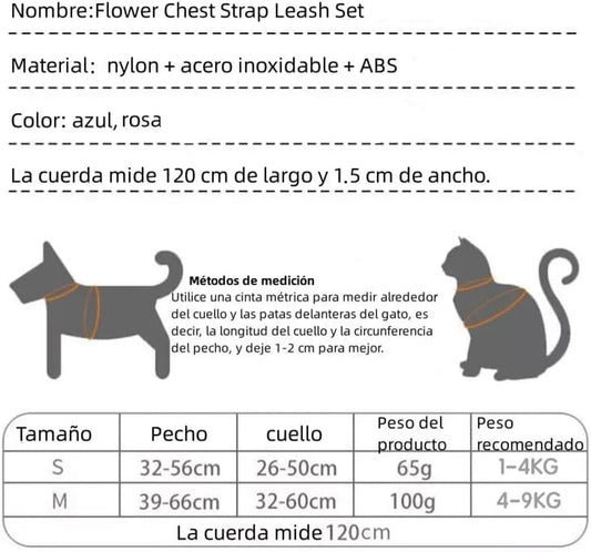 Dog Harness - Dog Harness - Dog Harness for Small Dogs - Anti-Pull Harness - Y-Shaped Harness - Pet Harness - V1188-ZXY-10235