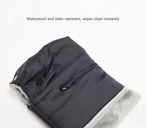 Warm gloves for strollers - water-repellent gloves for winter and snowy days - cold-resistant gloves for V1188-ZXY-10273
