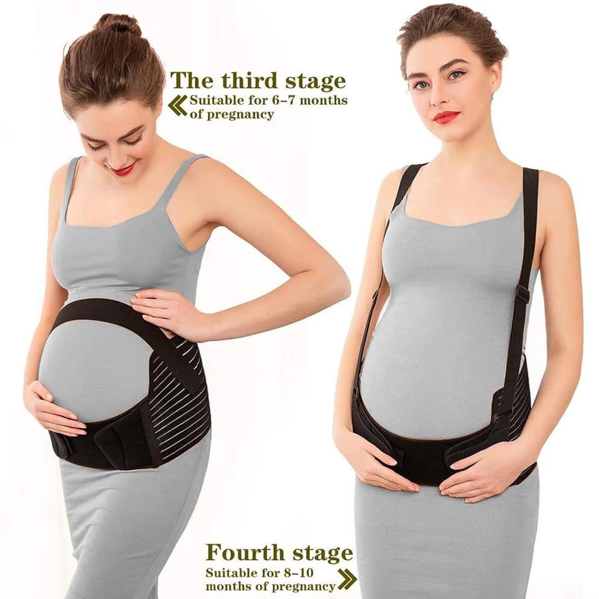 Abdominal Brace - Pregnancy - Black L V1188-ZXY-10394