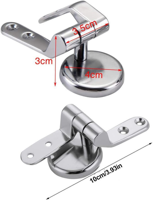 Replacement hinge for gold toilet seat - Toilet accessories - Bathroom accessories - For wood - Resin | - MDF V1188-ZXY-10460