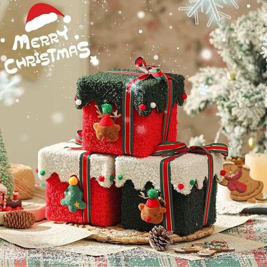 Gift Boxes - Packaging Boxes - Gift Boxes with Lids - Gift Boxes with Colorful Ribbons - Velvet Gift Boxes - V1188-ZXY-10480