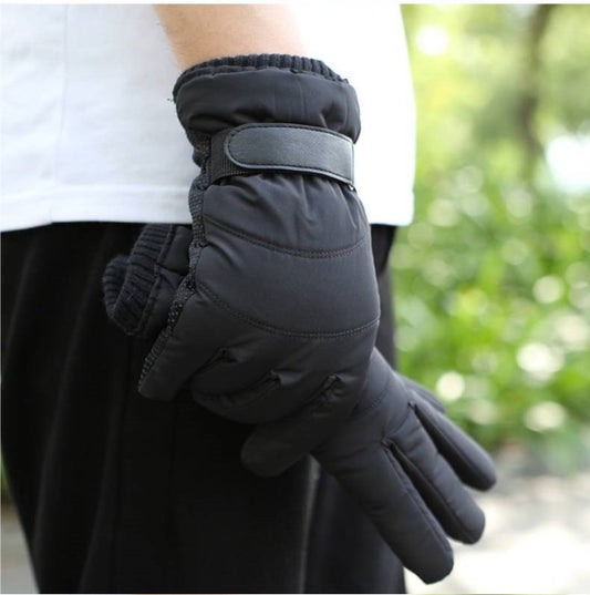Winter cycling gloves - Men's gloves (1 pair) - Winter gloves - Cycling gloves - Warm and insulated - V1188-ZXY-10507