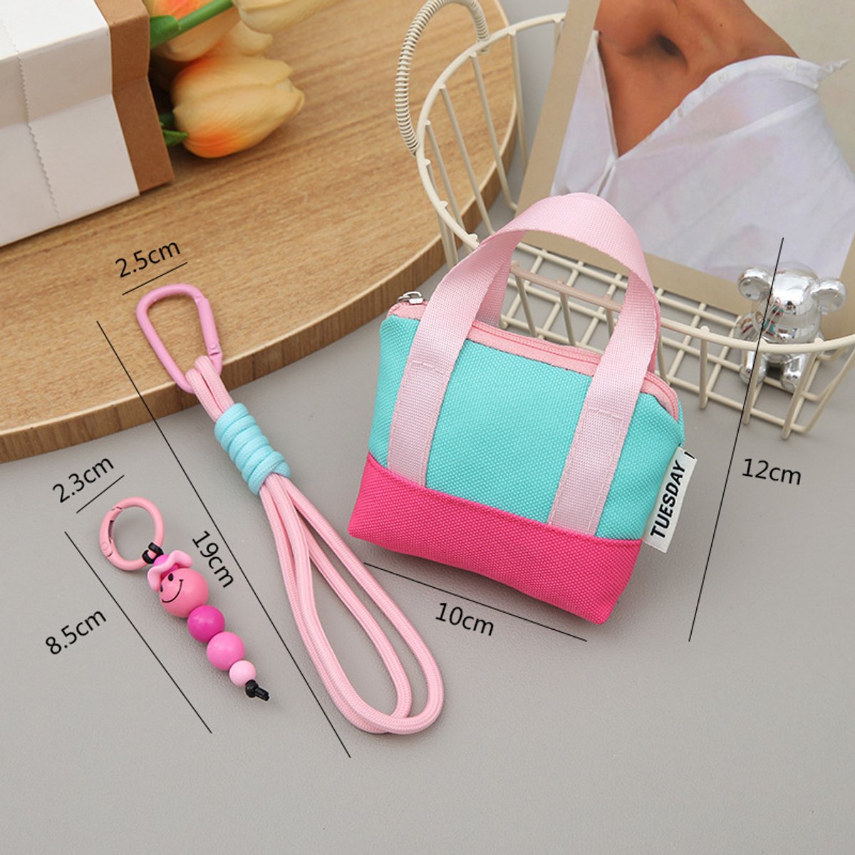 Mini Portable Headphone Case - Storage Box - Data Cable Cover - Storage Bag - Coin Card Holder - Trendy V1188-ZXY-10525