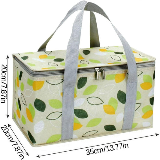 Large Cooler Bag - Picnic Cooler Bag, Lunch Bag - Lined - Keep Warm or Cold - Insulated Cooler Bag for V1188-ZXY-10558
