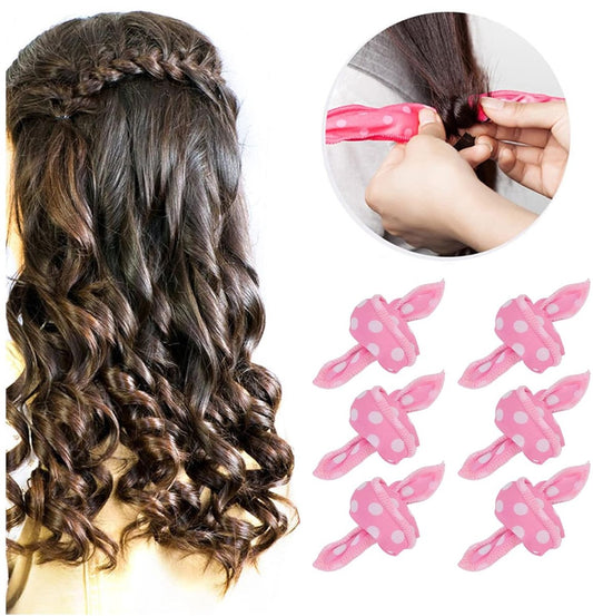 Curling Iron - 20 pieces - Curling iron with sponge - Curling iron for short hair - No heating required - V1188-ZXY-10596