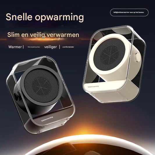 Electric Heater - Portable Electric Heater - Desk Fan Heater - Small Household Fan Heater - Portable, Fast V1188-ZXY-10651